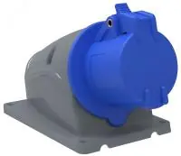 Розетка стационарная ССИ-113 16А-6ч/200-250В 2Р+РЕ IP44 MAGNUM ИЭК в Москве Розетка стационарная ССИ-113 16А-6ч/200-250В 2Р+РЕ IP44 MAGNUM ИЭК - foto