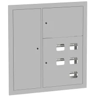 Щит этажный 5 кв. RAL9003 со слаботочным отсеком слева (1000х950х160) PROxima в Москве Щит этажный 5 кв. RAL9003 со слаботочным отсеком слева (1000х950х160) PROxima - foto