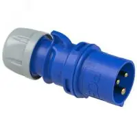 Вилка кабельная 16А/230V/1P+N+E/IP44 в Москве Вилка кабельная 16А/230V/1P+N+E/IP44 - foto