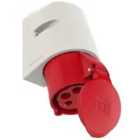 Розетка настенная 32А/400V/3P+N+E/IP44 в Москве Розетка настенная 32А/400V/3P+N+E/IP44 - foto