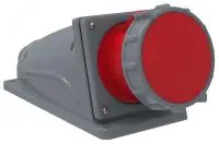 Розетка стационарная ССИ-134 63А-6ч/380-415В 3Р+РЕ IP67 MAGNUM ИЭК в Москве Розетка стационарная ССИ-134 63А-6ч/380-415В 3Р+РЕ IP67 MAGNUM ИЭК - foto