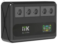 ITK ELECTRA LT5 ИБП Линейно-интерактивный 800ВА/480Вт однофазный с LCD дисплеем с АКБ 1х9AH 5 розето в Москве ITK ELECTRA LT5 ИБП Линейно-интерактивный 800ВА/480Вт однофазный с LCD дисплеем с АКБ 1х9AH 5 розето